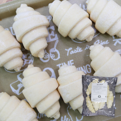 미니 버터 크로아상 냉동생지 25g x 20개입 500g / 프랑스 크로와상