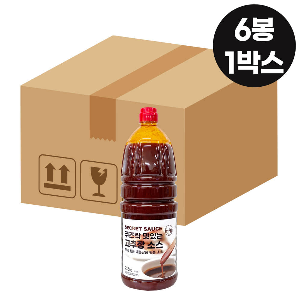 [6봉묶음]샘넷 소떡소떡(고추장)소스 2.2kg